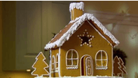 Have fun making gingerbread houses with kids