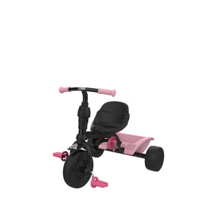 Tricycle 4 en 1 rose dino