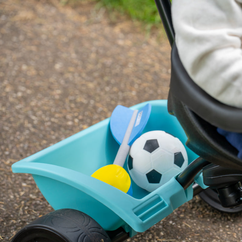 Tricycle 4 en 1 bleu unicorn