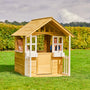 Maisonnette cubby avec veranda tp toys fsc 119,5 x 137 x 138 cm