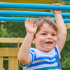 Aire de jeux Tamarin Skywood avec pont de singe, balancoire et toboggan