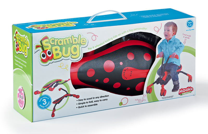 Trotteur scramblebug beetle 4 roues