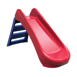 Toboggan rouge bleu pliant