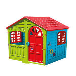 Maisonnette plastique house of fun  140 x 111 x 115 cm