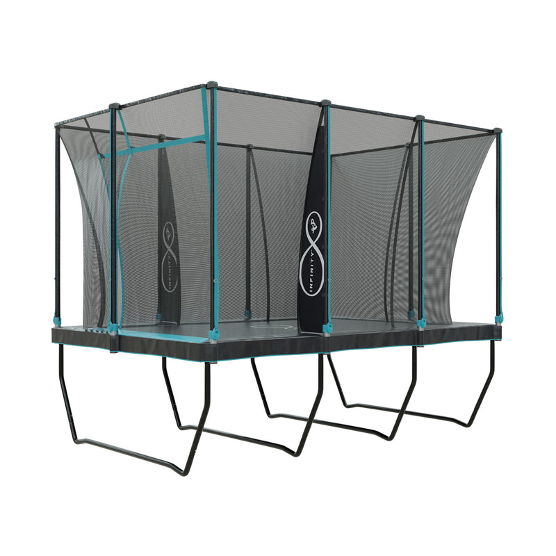 Trampoline infinity rectangulaire  376,5 x 253 cm