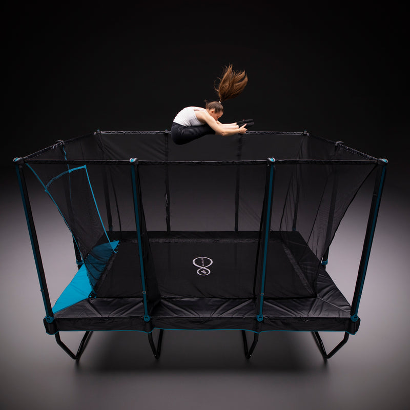 Trampoline infinity rectangulaire  376,5 x 253 cm