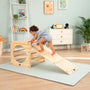 Pont/toboggan Montessori FSC 100 x 45 x 5,5 cm