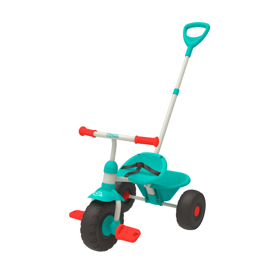 Tricycle 2 en 1 bleu tp toys